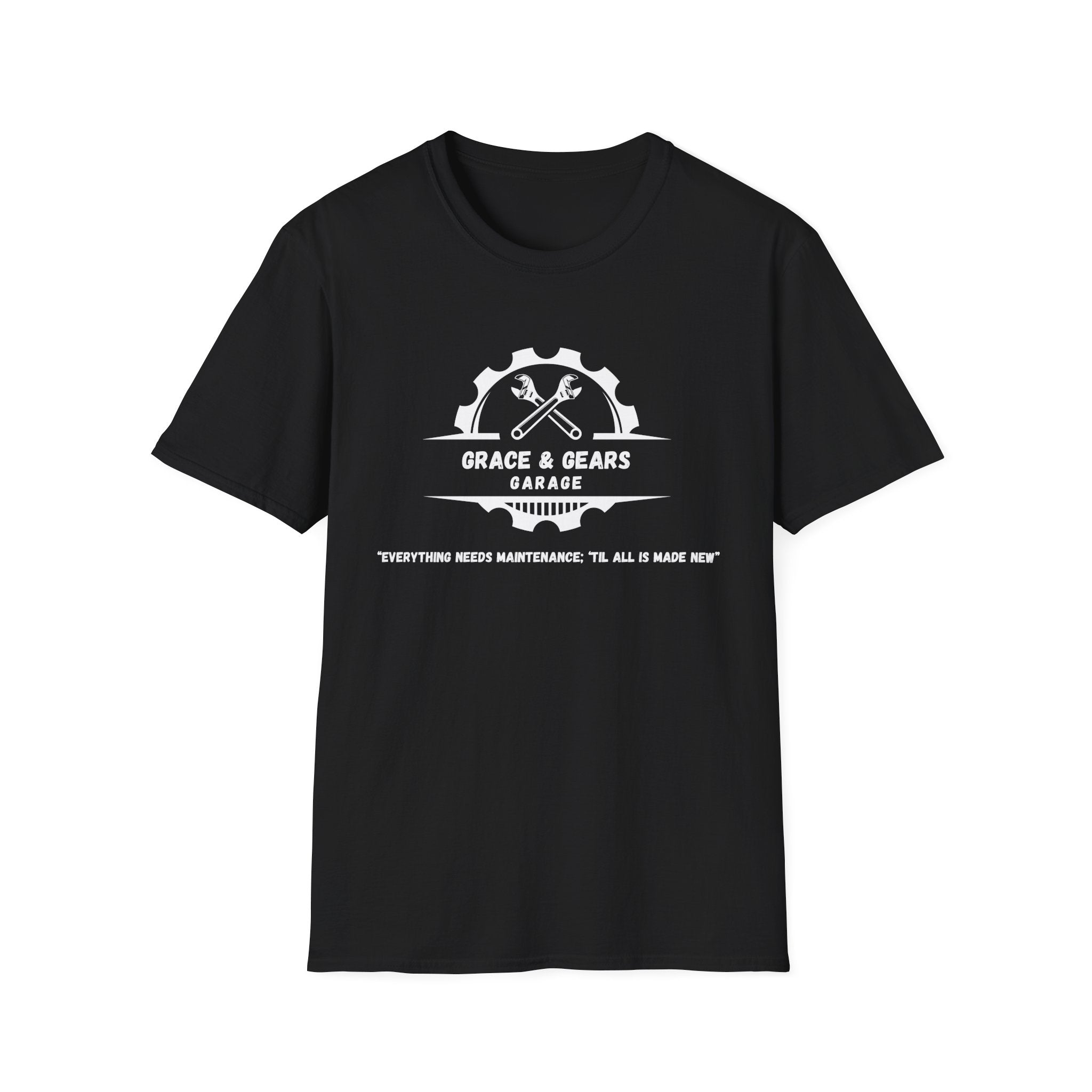 gears merch Grace & Gears Garage "Built Not Bought"
